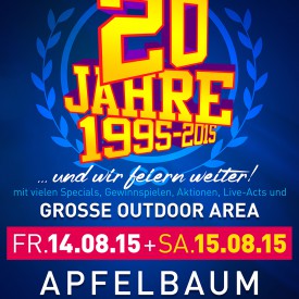 20 Jahre Apfelbaum & Club Factory Crailsheim