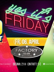 Ü30 Party – Apfelbaum | Yes It’s Friday – Club Factory