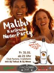 Malibu Karibische Neon-Party – Spaß ist, wo du bist.