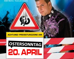Niedrig-Preise-Party mit DJ Jam Deluxe