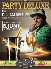 Party Deluxe am Pfingstsonntag mit DJ Jam Deluxe