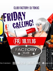 Jack Daniels Promo – Friday Calling – Ü30 Party