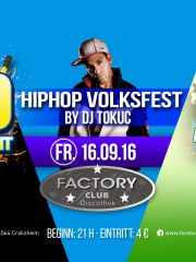 Ü30 Volksfestnacht & HipHop VoFe