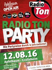 RADIO TON PARTY – Apfelbaum Open Air