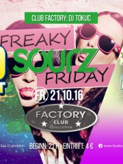 Freaky SOURZ Friday meets Ü30 Partynacht
