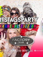 GEBURTSTAGSPARTY – Wir feiern Karneval