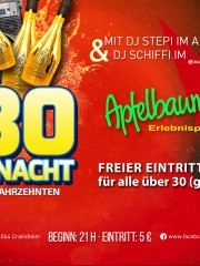 Ü30-Party | Apfelbaum Crailsheim