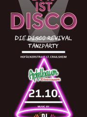 Das ist DISCO | Die Disco revival Tanzparty