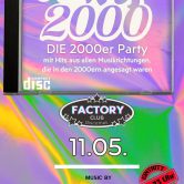 Vintage 2000 | die 2000er Party im Club Factory | Eintritt frei bis 23 Uhr