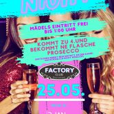 Ladys Night im Club Factory | Eintritt Frei bis 23 Uhr